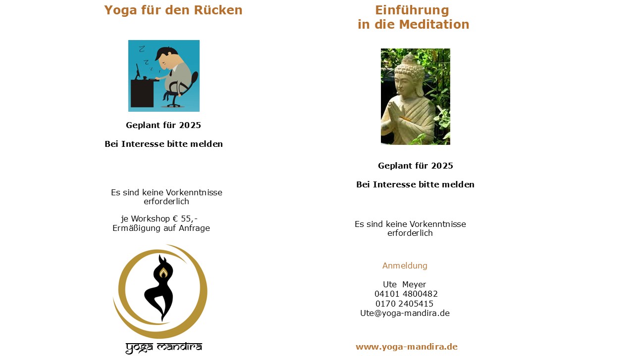Workshops 2025
